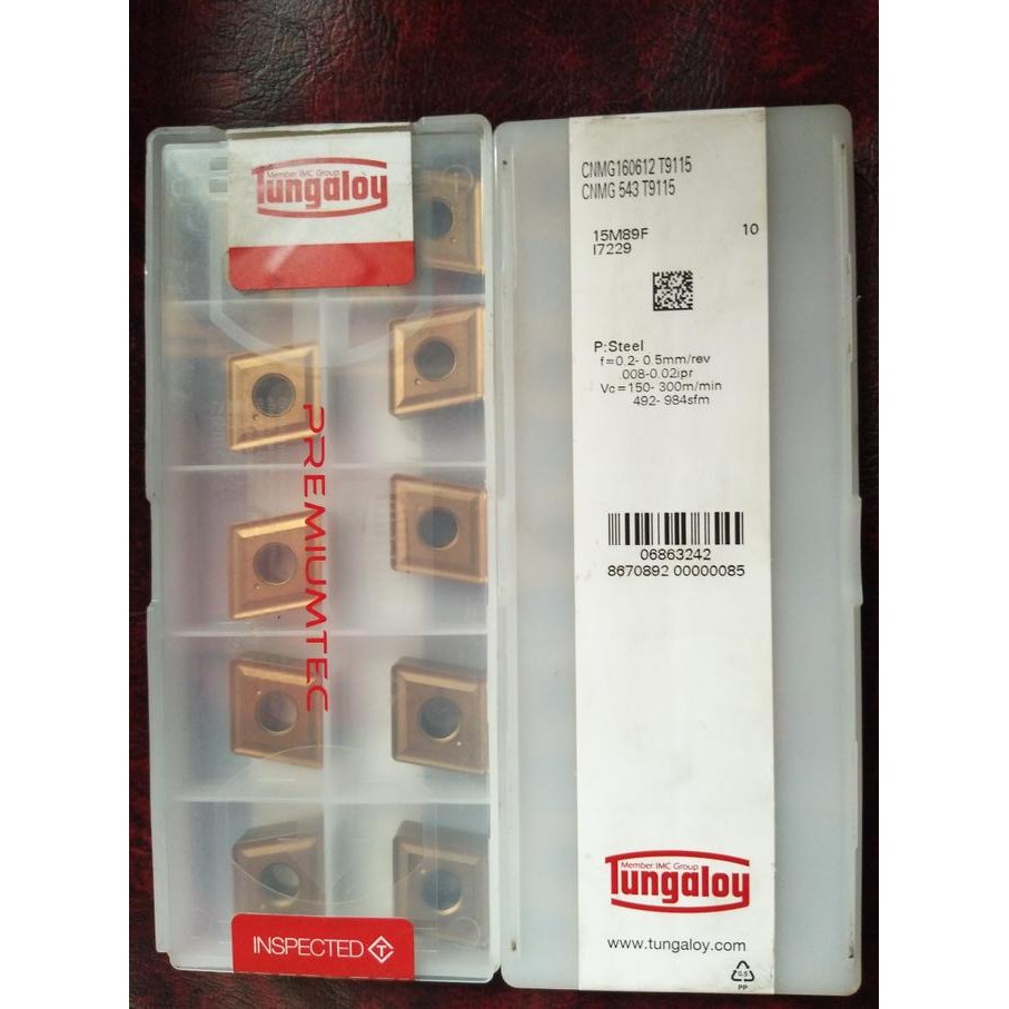 Insert CNMG 16 06 12 merk Tungaloy baru murah