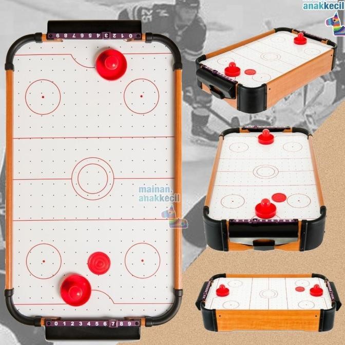 TERLARIS MAINAN ANAK MEJA KAYU HOCKEY GAME STAND SIZE BESAR / HOCKEY GAME