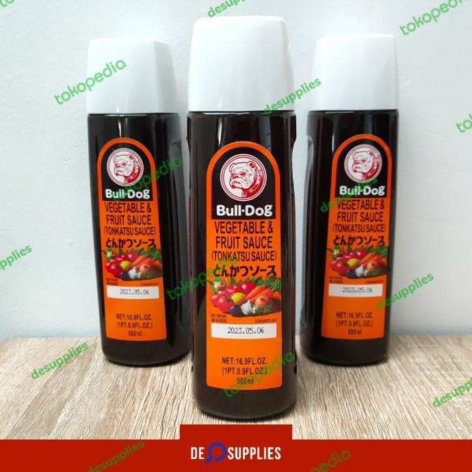 

Bulldog Tonkatsu Sauce 500ml - Saus Bull-Dog Katsu Okonomi Takoyaki murah