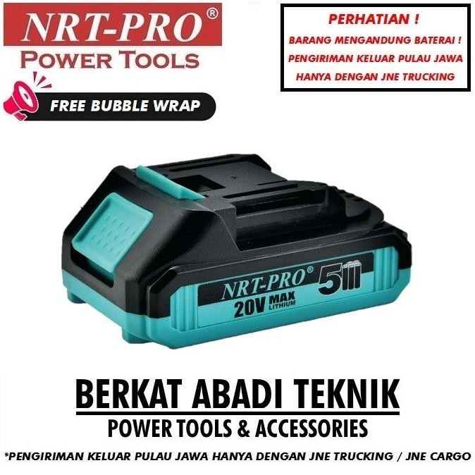 NRT-PRO Baterai Mesin Bor Cordless Drill 20 V 20V DC340 DC 340 murah