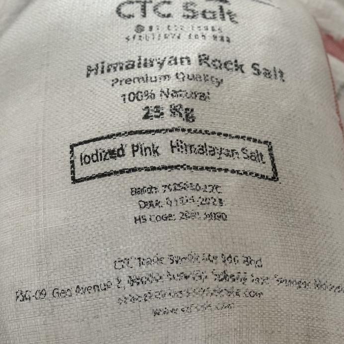 

Garam himalayan Pink Salt 25kg KHUSUS GOJEK murah