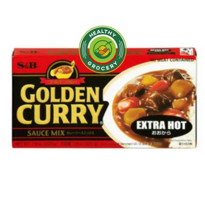 

S&B Golden Curry Extra Hot 220 gr / Bumbu Kari Jepang Super Pedas murah