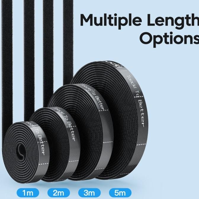 Lakban Velkro Pengikat Kabel Velkro Strap Organizer Wire Klip Kabel murah