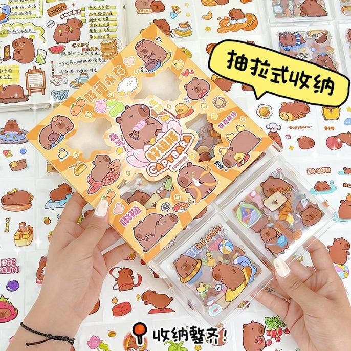 

Stiker Capybara Box isi 100 lembar MOMO051 murah
