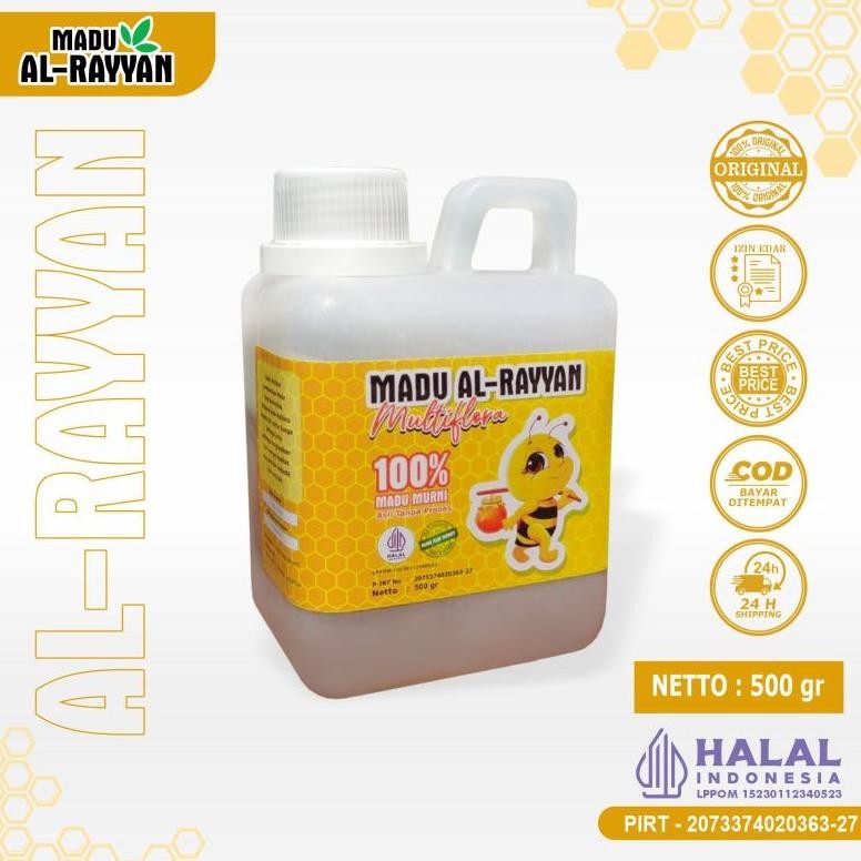 

Madu Murni Raw Honey 500gr | Madu Asli Madu Al rayyan