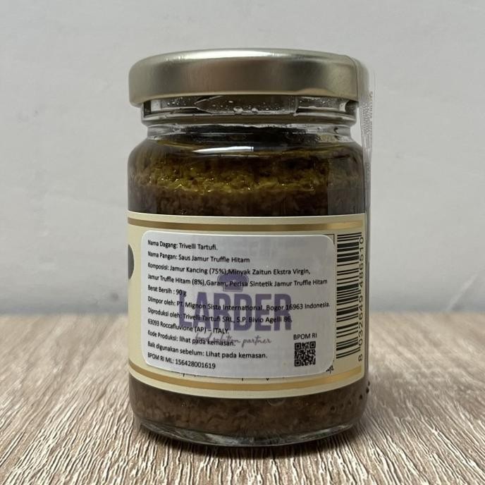 

Trivelli Truffle Sauce Tartufata 90gr - Tartufi Saus Truffle Hitam murah