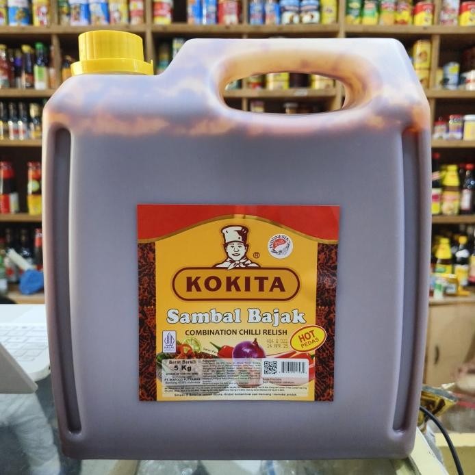 

Kokita Sambal Bajak Combination Chilli Relish 5kg murah