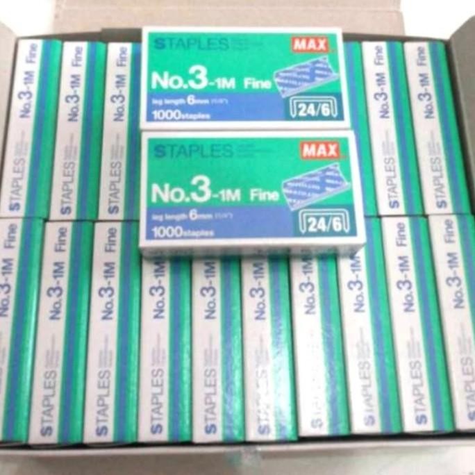 

Isi Staples Max No.3 (24/6) ORIGINAL murah
