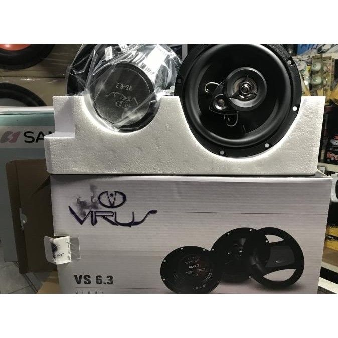 Speaker Coaxial Venom Virus VS 6.3 Speaker Pintu Mobil Venom Virus