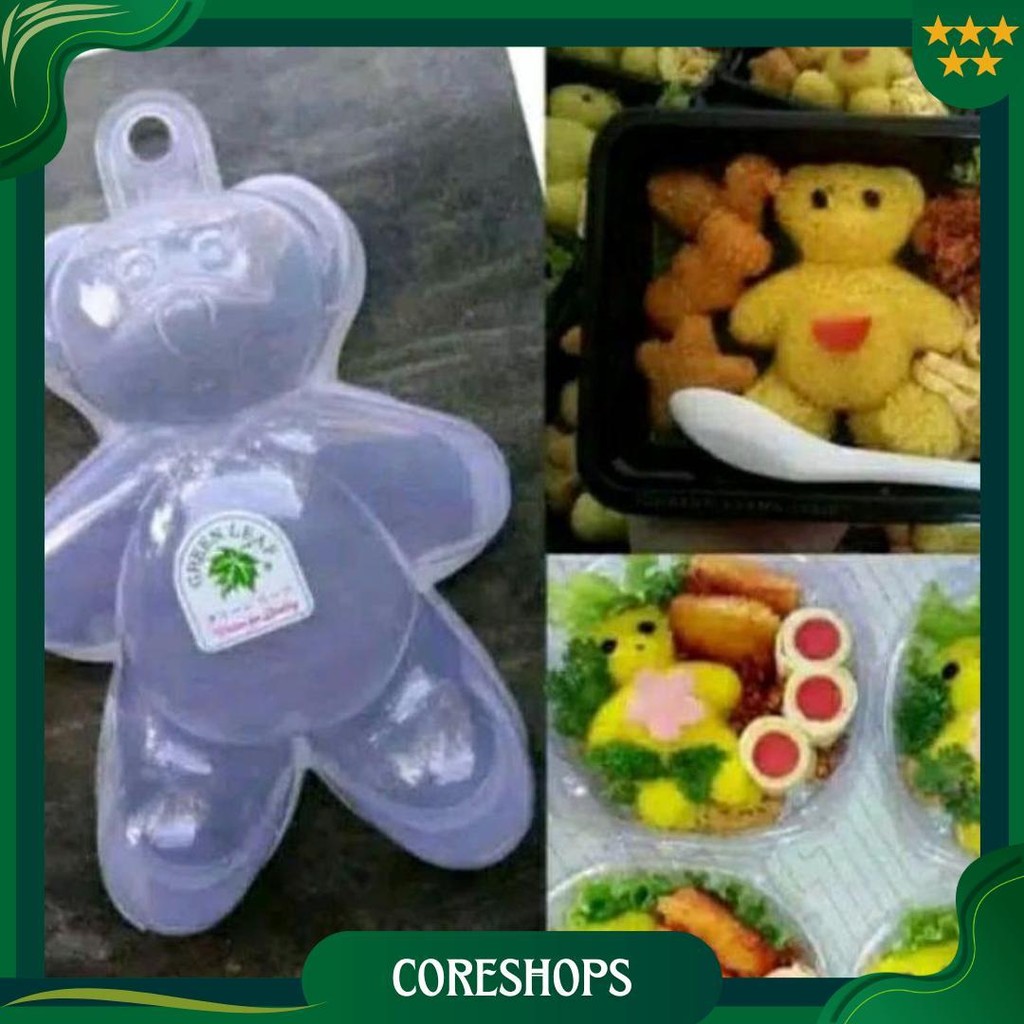 Cetakan Bento Nasi Kuning Puding Karakter Ori