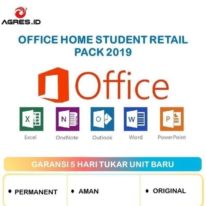 MICROSOFT OFFICE OHS 2019 / Pro 2021 License Permanent Pack -