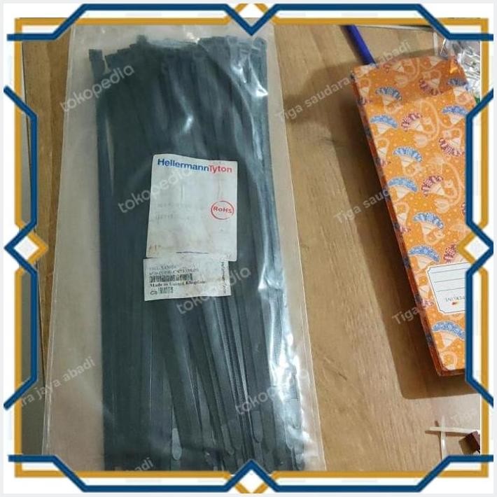 

[PKK] KABEL TIS 7MM X 380MM HELLERMANN TYTON ISI 100PCS