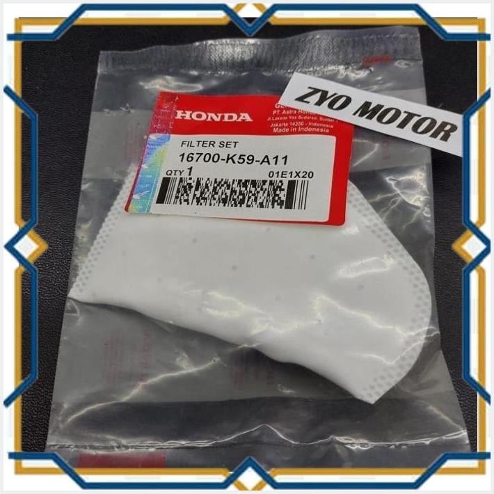 [zyo] filter fuel pump vario 150 honda 125 16707-k59-a11 saringan bensin ori