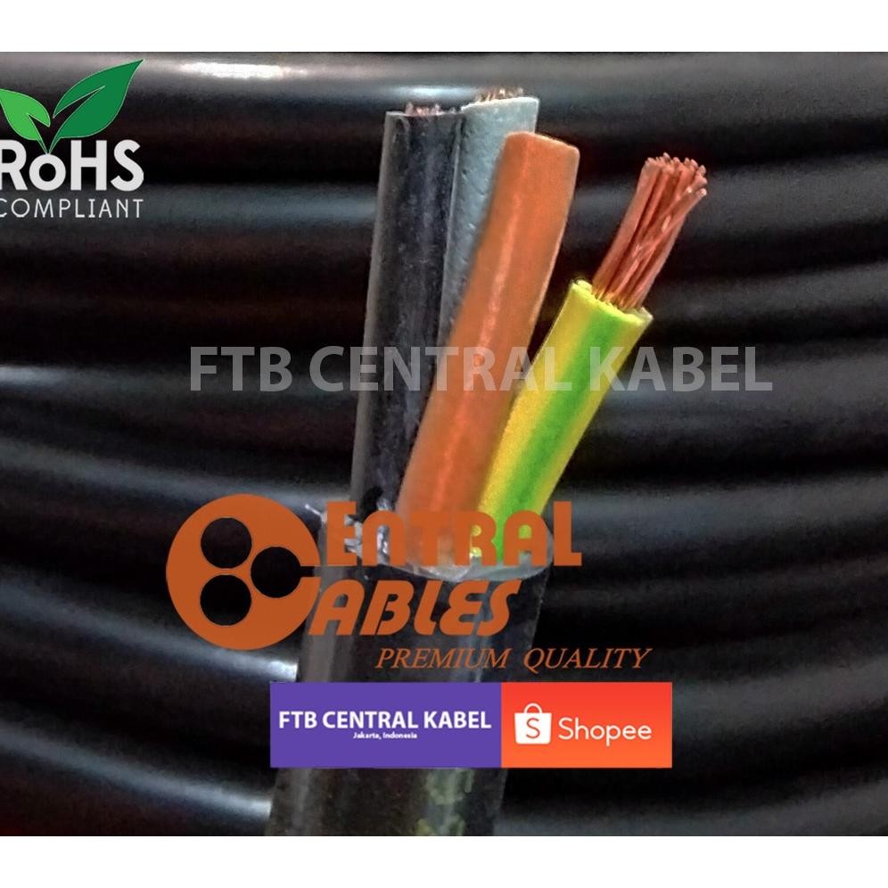 SNI CENTRAL KABEL LISTRIK NYYHY 4x2.5 (NYYHY 4X2,5 NYYHY 4 X 2.5)  50M 750V
