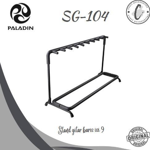 Stand Gitar Baris Isi 9 Paladin Sg104 Rak Gitar
