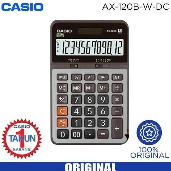 

Bisa Grab! Kalkulator Casio Ax 120B