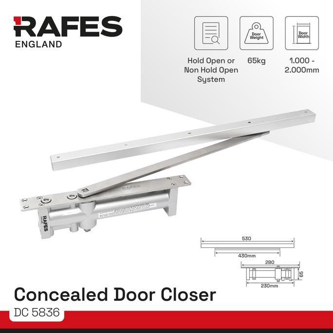 RAFES DOOR CLOSER TANAM/CONCEALED DOOR CLOSER RAFES - DC 5836