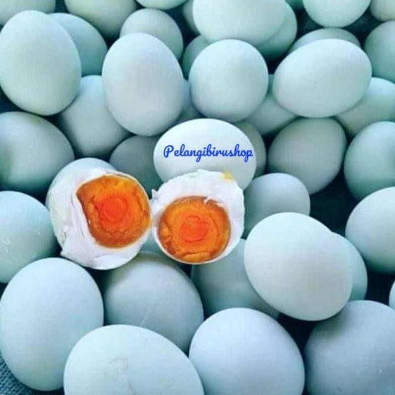 

At43 Telur Asin Biru Masir Khas Brebes Berminyak Gurih Enak Termurah