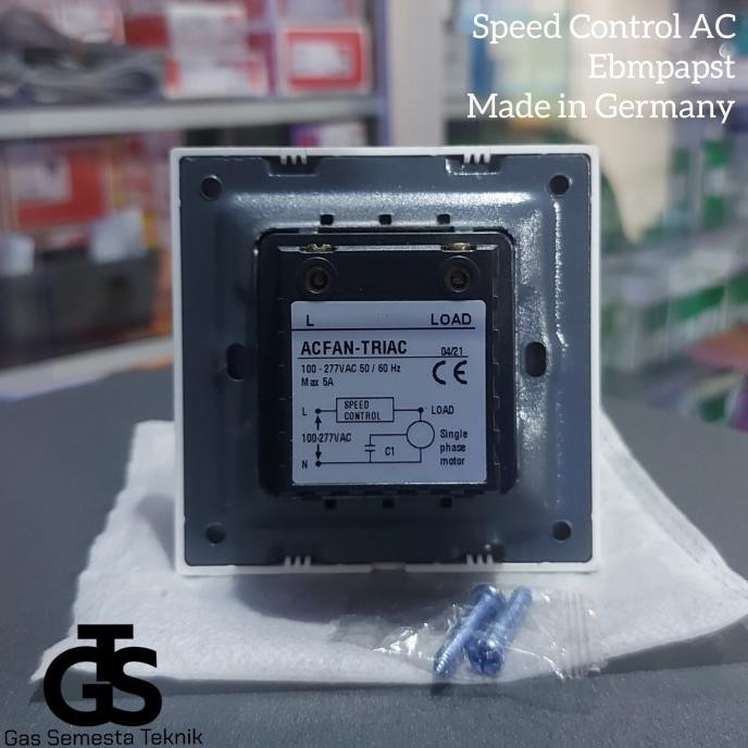 Speed Control Ac Fan Ebm Germany | Control Fan Ebm New Stok