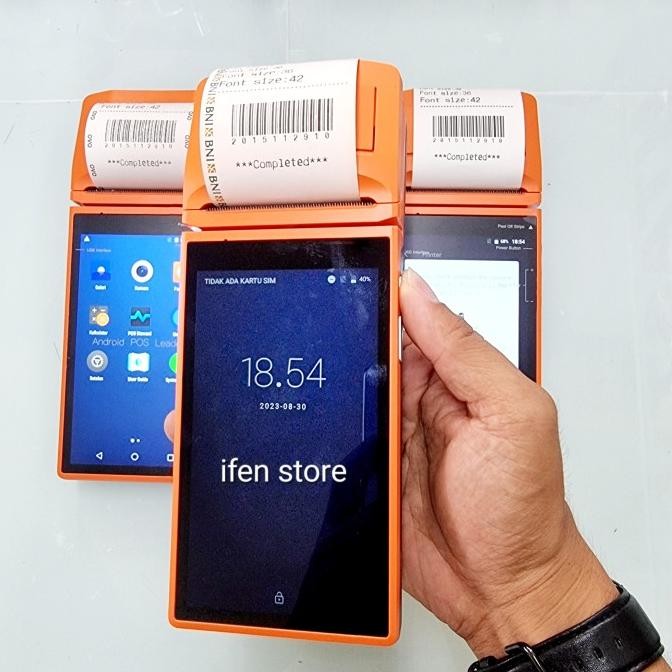 

Sale Mesin Kasir Smart Pos System P1 4G Nfc