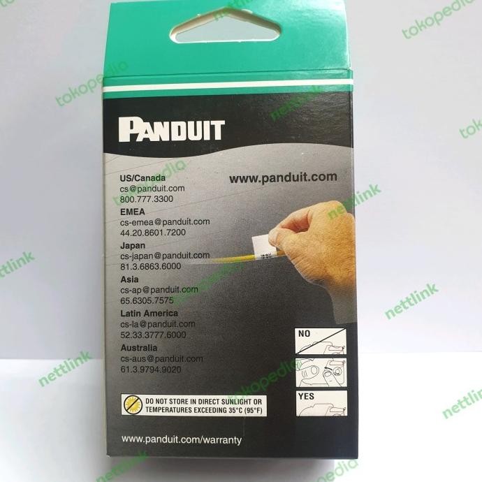 

Murah Panduit Self Laminating P1 / Cassete Label Print Panduit