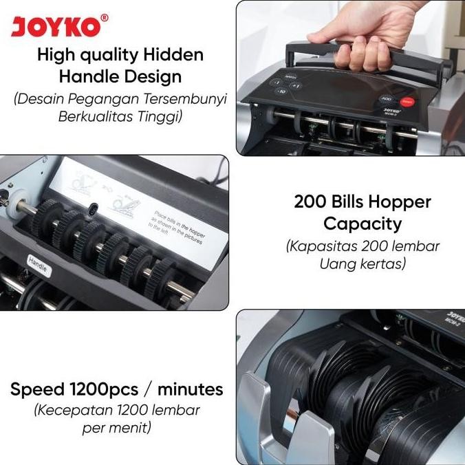 

Promo Money Counter Machine Mesin Penghitung Uang Joyko Mcm-2