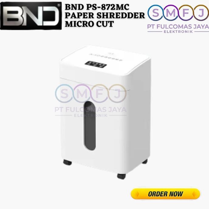 

Sale Bnd Ps 872 Mesin Penghancur Kertas (Ear Friendly) | Paper Shredder Original | Garansi Resmi - Micro Cut (Mc) [2,5 X 12 Mm]