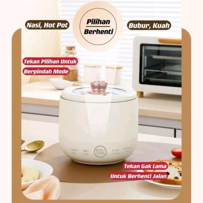 Grosir Rice Cooker Lopol / Penanak Nasi Serbaguna 1,6 Liter Listrik