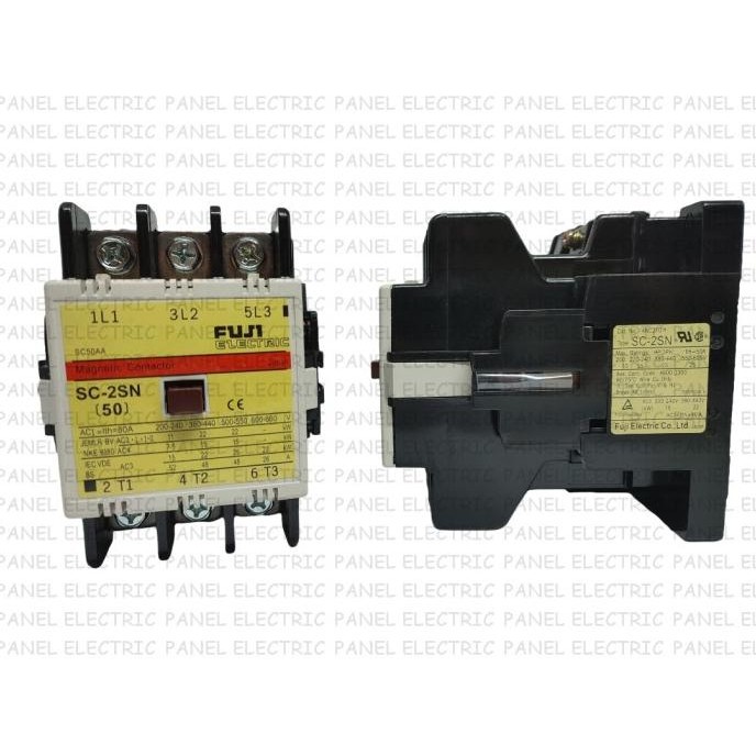

Sale Magnetic Contactor Fuji Sc-2Sn Sc 2Sn 110V 220V 380V 48A Kontaktor