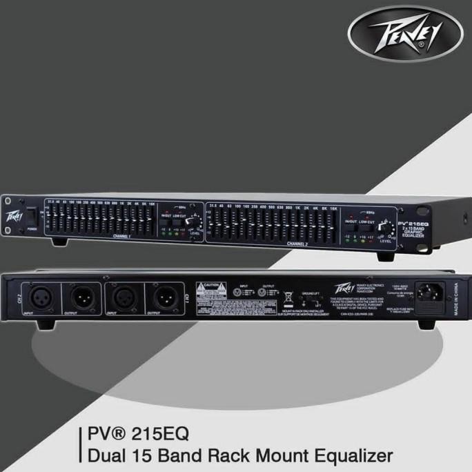 TERLARIS Equaliser Peavey 215EQ PV 215 EQ black original
