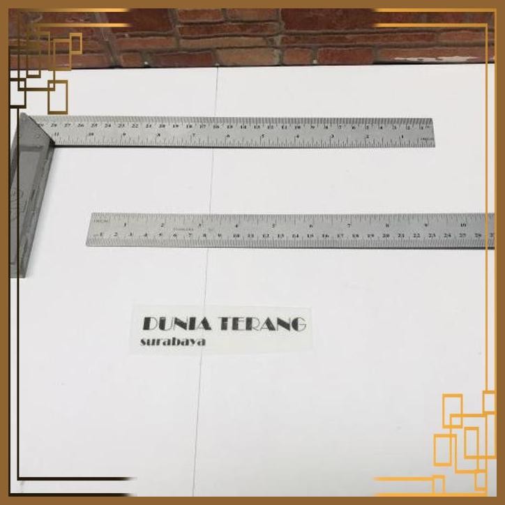 

[DTG] SIKU TUKANG ATS 12IN GRAFIR PENGGARIS SIKU L 12 INCI MISTAR SIKU METER