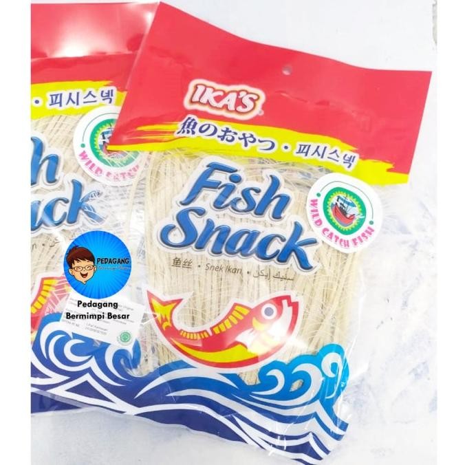 

Ikas Fish Snack Original 120gr | Snack Ikan Malaysia | Snack Lidi Ikan murah