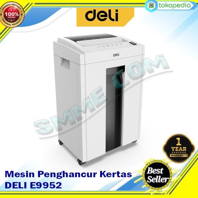 

Promo Paper Shredder Deli E9952 / Mesin Penghancur Kertas Deli 9952 (23 Liter)