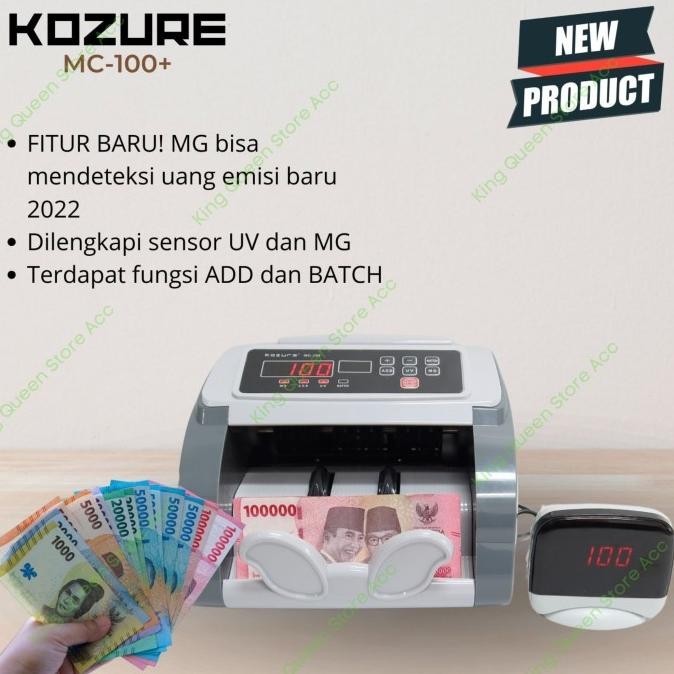 

Grosir Mesin Penghitung Uang Kozure Mc-100 Money Counter Kozure Mc100