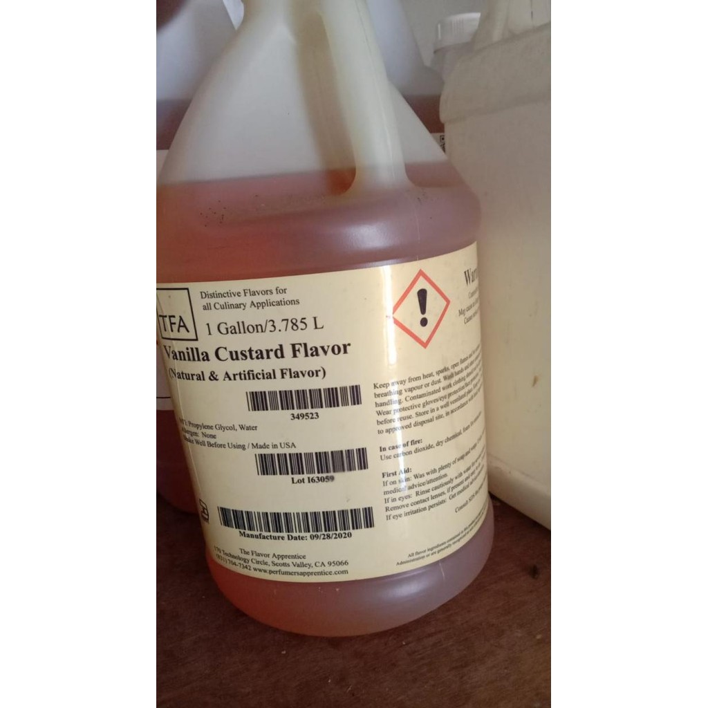 

Essence TFA Vanilla Custard Flavor 1 liter murah