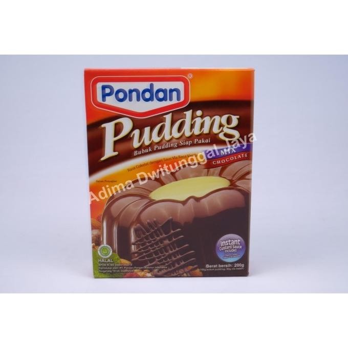 

Pondan Pudding Chocolate / Pondan Pudding Cokelat 200 gr murah