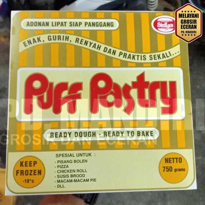 

STELLA PUFF PASTRY 750 GR murah
