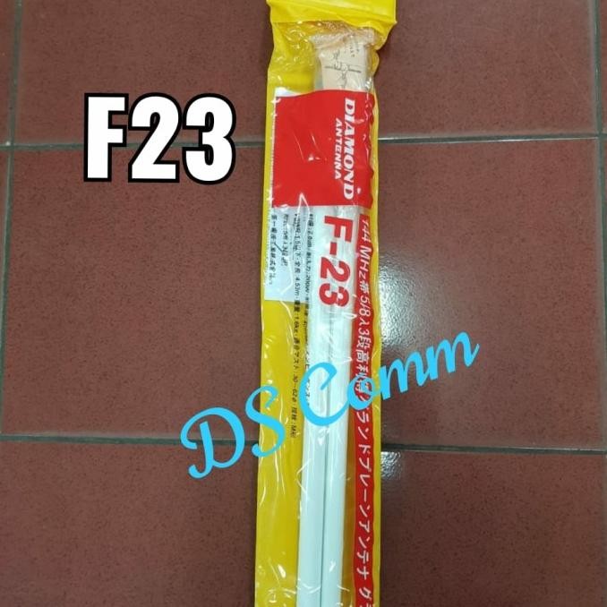 Sale Diamond F-23 Antena Base Vhf 144Mhz Ori Baru Antena Riq Gedung F23