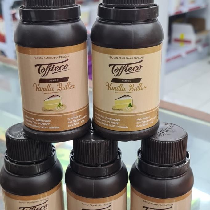 

Toffieco Pasta Vanilla Butter 100ml murah