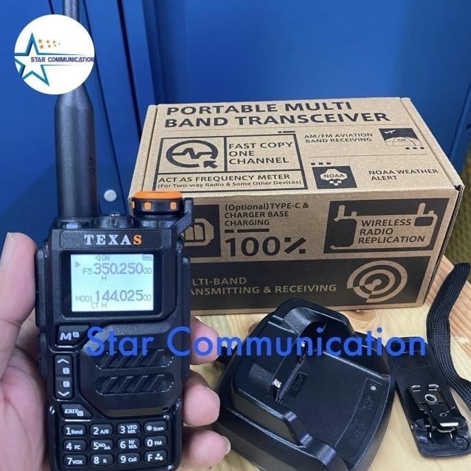 Promo Ht Texas Tx-3 Texas Tx3 Multi Band Upgraded 18-1300Mhz Unlock Bnib