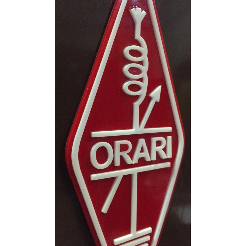 Sale Papan Callsign Timbul Orari Rapi Akrilik 49X19X0.3 Kolsen Call Sign