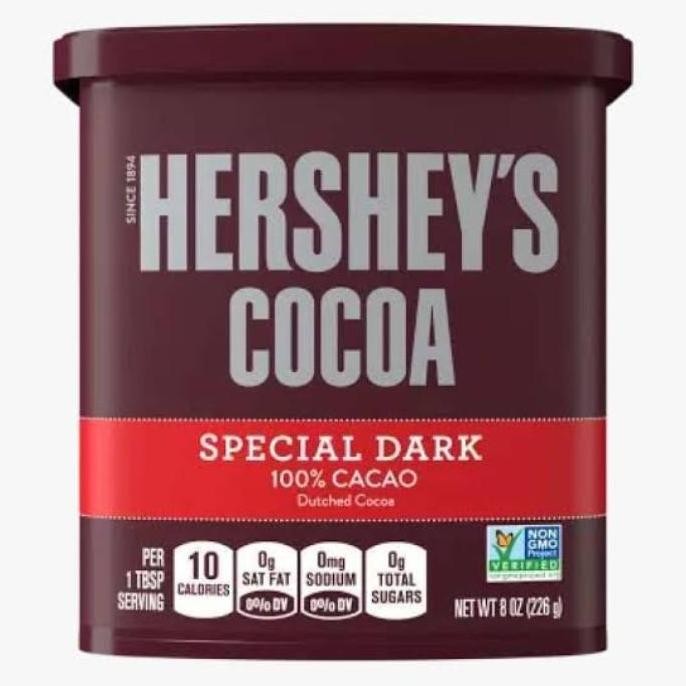 

Hershey's cocoa special dark 100% cacao 225gr | cokelat bubuk | coklat bubuk Chocolate murah