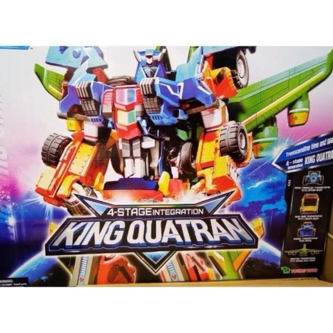 TOBOT KING QUATRAN GO GALAXY ORIGINAL YOUNG TOYS
