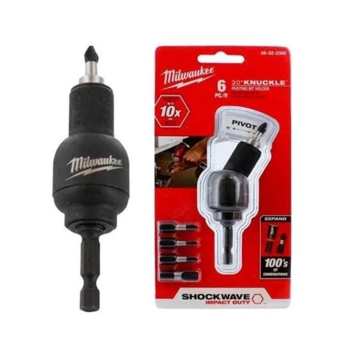 

Murah Milwaukee 48-32-2300 Shockwave 30 Derajat Knuckle Pivoting Bit Holder