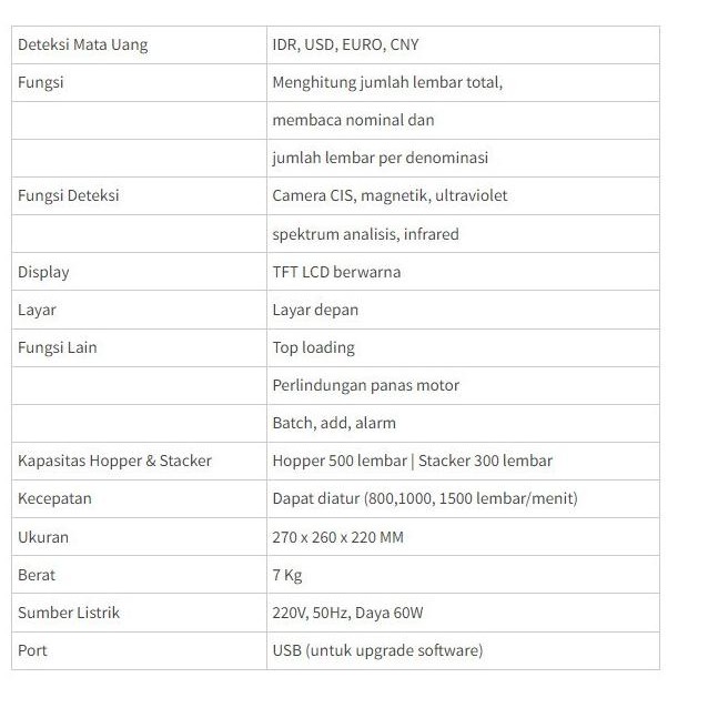 

Murah Prime Dynamic 997 Mesin Hitung Dan Deteksi Uang Idr Cny Euro Dollar
