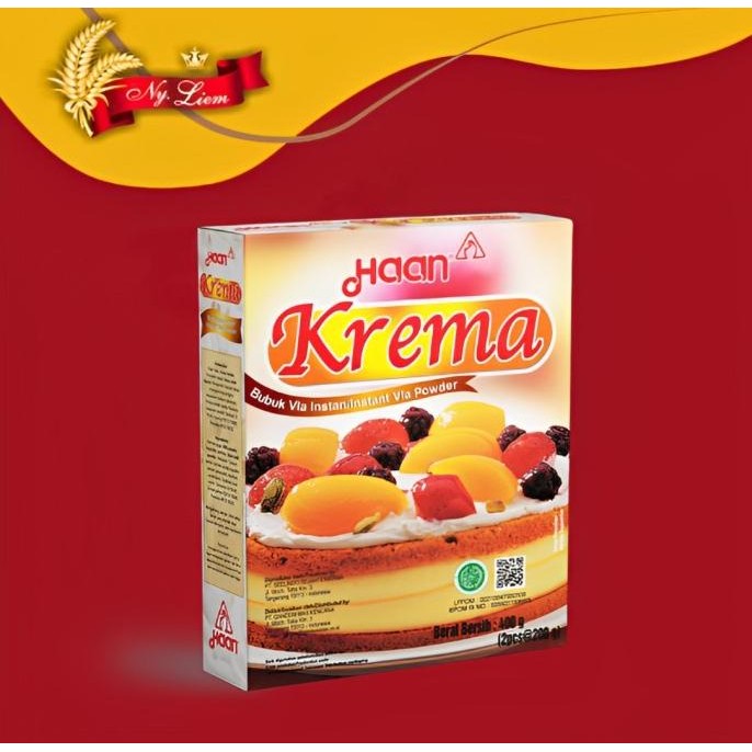 

HAAN Krema Bubuk Vla Instant murah