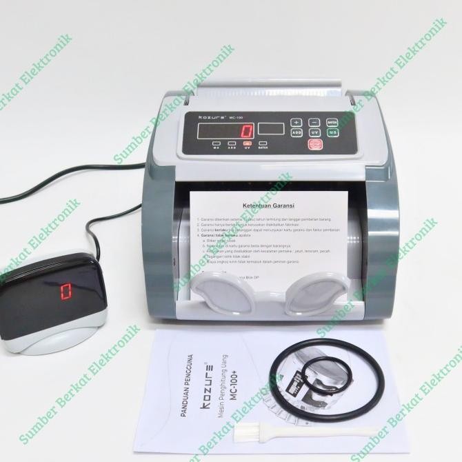 

Grosir Mesin Penghitung Uang Kozure Mc-100 /Alat Hitung Uang Kozure Mc100