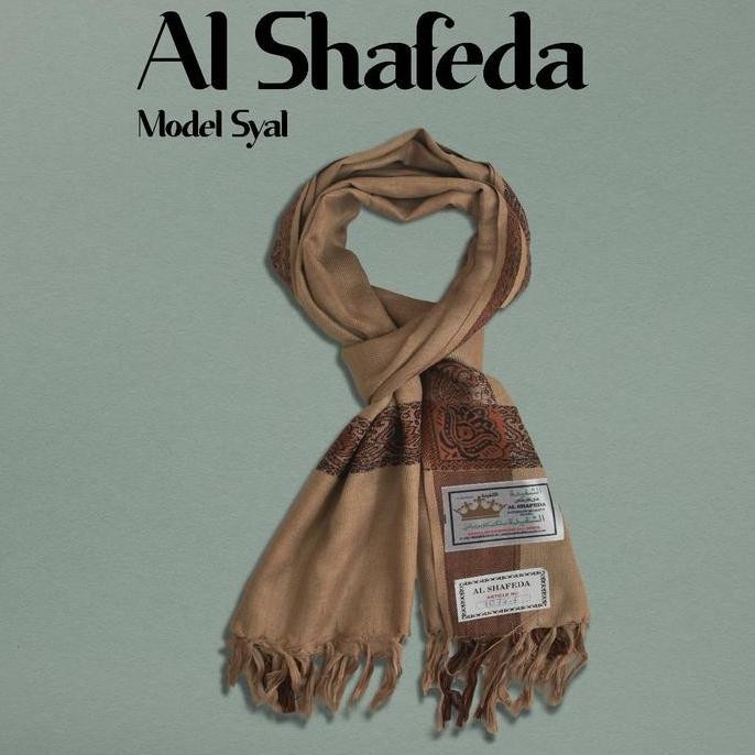 sorban merk al shafeda harga terjangkau kualitas bagus aneka warna dan motif ukuran dewasa Syal