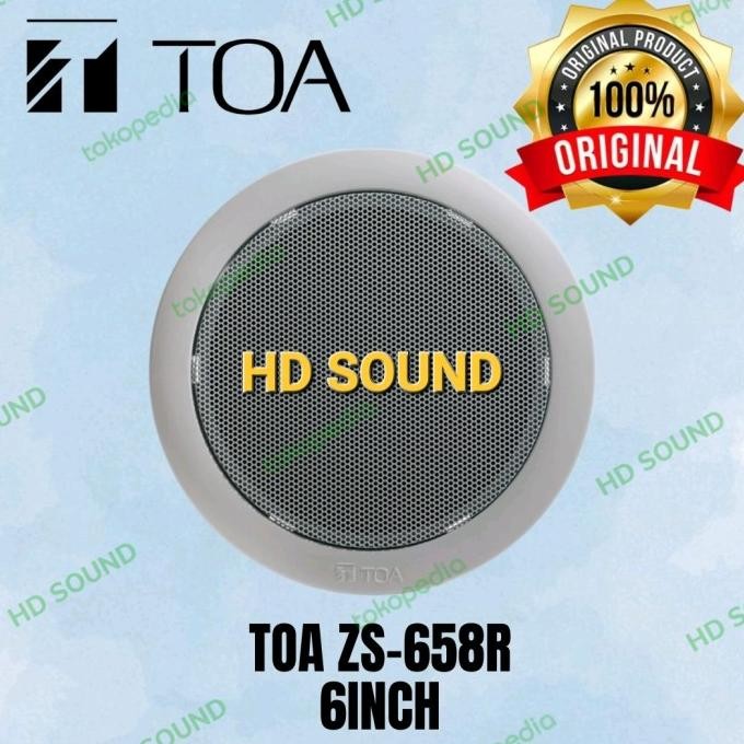 

Promo Speaker Ceiling / Speaker Plafon Toa Zs-658R / Zs 658R / Zs658R