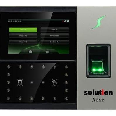 

Sale Mesin Absen Fingerprint & Face Solution X802